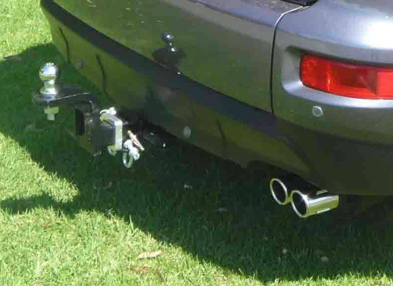 mobile tow bar fitting